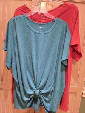 Torrid Tees Pair 5X EUC